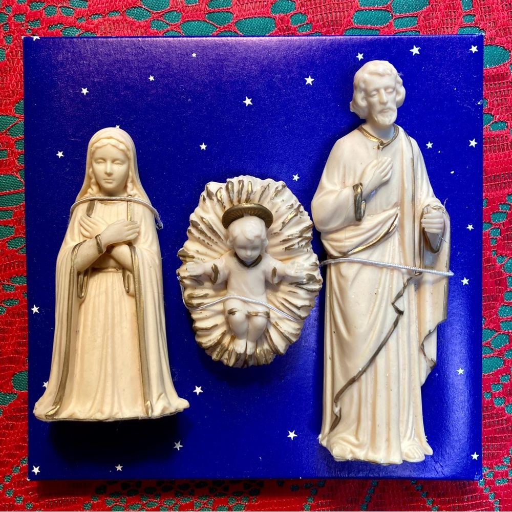 Vintage Nativity Set